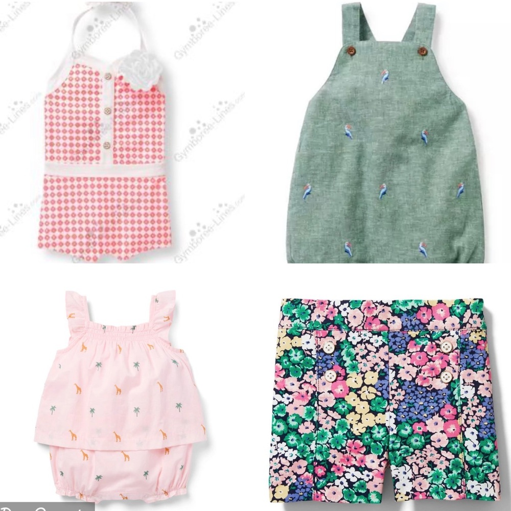 Janie and Jack Spring Summer Lot 6-12 months